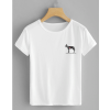 T-Shirt-Wild dog